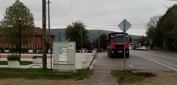 Неправильная парковка HOWO Апшеронск
